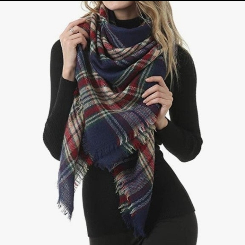 BLANKET Scarf Plaid